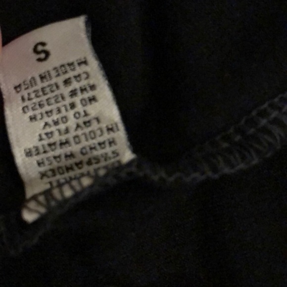 LAmade Faux Wrap Dress Black Small - Picture 8 of 8